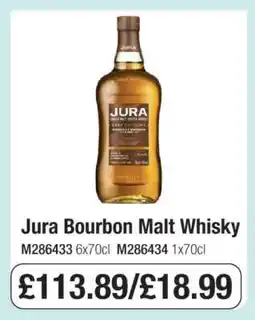 Makro Jura Bourbon Malt Whisky offer