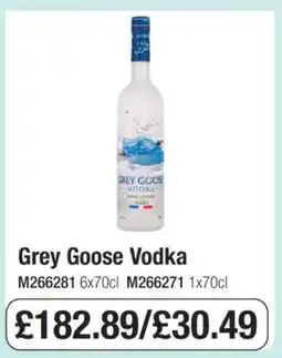 Makro Grey Goose Vodka offer