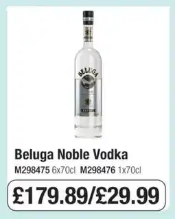 Makro Beluga Noble Vodka offer
