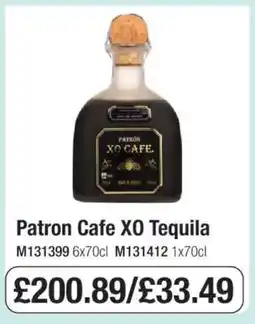 Makro Patron Cafe XO Tequila offer