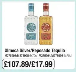 Makro Olmeca Silver/Reposado Tequila offer