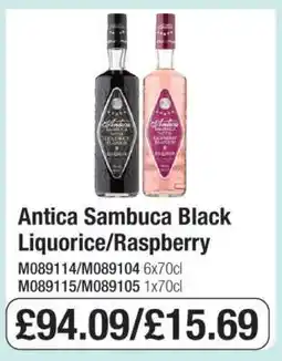 Makro Antica Sambuca Black Liquorice/Raspberry offer