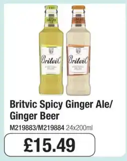 Makro Britvic Spicy Ginger Ale/Ginger Beer offer