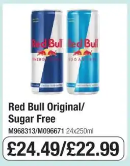 Makro Red Bull Original/Sugar Free offer