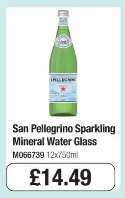 Makro San Pellegrino Sparkling Mineral Water Glass offer
