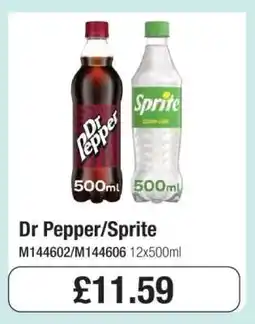 Makro Dr Pepper/Sprite offer