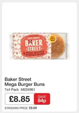 Makro Baker Street Mega Burger Buns offer
