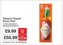 Makro Tabasco Pepper Sauce Red offer