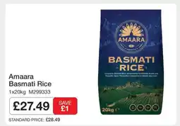 Makro Amaara Basmati Rice offer