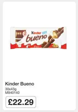 Makro Kinder Bueno offer