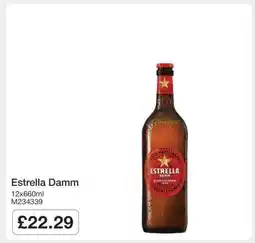 Makro Estrella Damm offer