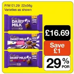 Makro Cadbury Dairy Milk offer