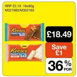 Makro Reese's Peanut Butter Bar offer