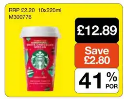 Makro Starbucks White Chocolate Mocha offer