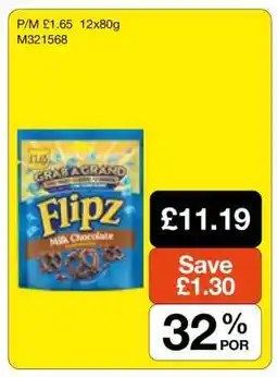 Makro Flipz Milk Chocolate offer