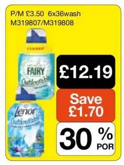 Makro Fairy/Lenor Outdoorable offer