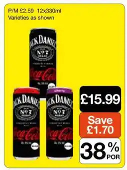 Makro Jack Daniel's & Coca-Cola offer