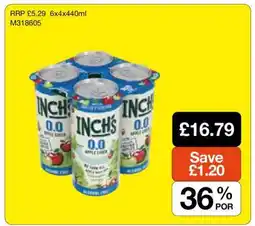 Makro INCH'S 0.0 Apple Cider offer