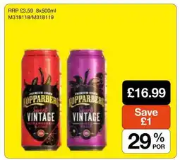 Makro Kopparberg Premium Cider offer