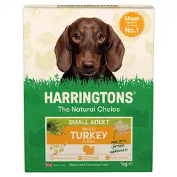 Iceland Harringtons Rich in Turkey & Rice Small Adult Dog Food 1kg offer