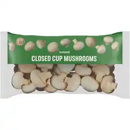 Iceland Iceland Closed Cup Mushrooms 300g offer
