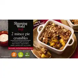 Iceland Slimming World 2 Mince Pie Crumbles 230g offer