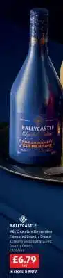 BALLYCASTLE Milk Chocolate Clementine Flavoured Country Cream