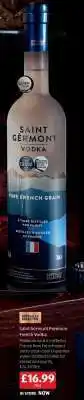 Aldi Saint Gérmont Premium French Vodka offer