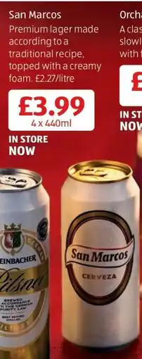 Aldi San Marcos offer
