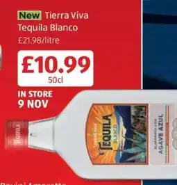 Aldi Tierra Viva Tequila Blanco offer