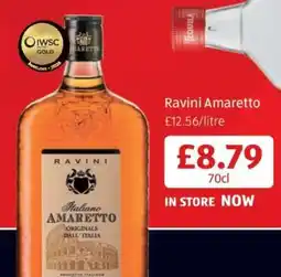 Aldi Ravini Amaretto offer