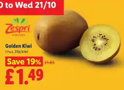 Lidl Zespri golden kiwi offer