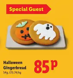Lidl Halloween Gingerbread offer