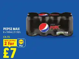 Lidl Pepsi Max offer