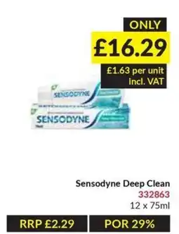 Musgrave MarketPlace Sensodyne deep clean offer