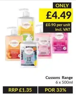 Musgrave MarketPlace Cussons Range offer