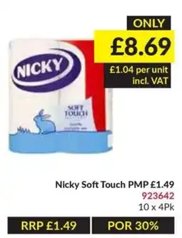Musgrave MarketPlace Nicky soft touch pmp offer