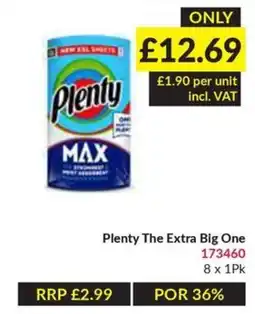 Musgrave MarketPlace Plenty the extra big one offer