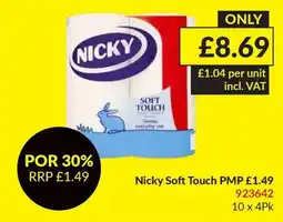 Musgrave MarketPlace Nicky soft touch offer