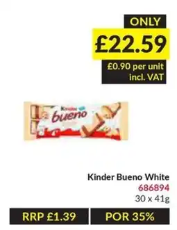 Musgrave MarketPlace Kinder bueno white offer