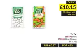 Musgrave MarketPlace Tic Tac Mint offer