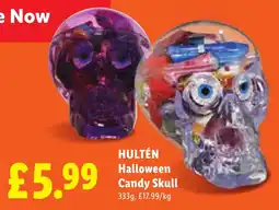 Lidl Hulten Halloween Candy Skull offer