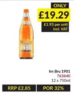 Musgrave MarketPlace Irn Bru 1901 offer