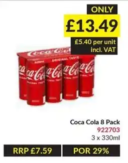 Musgrave MarketPlace Coca Cola 8 Pack offer