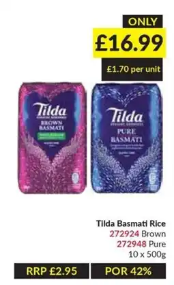 Musgrave MarketPlace Tilda basmati rice offer