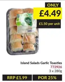 Musgrave MarketPlace Island Salads Garlic Toasties offer