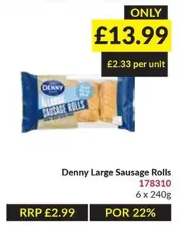 Musgrave MarketPlace Denny large sausage rolls offer