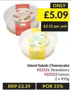 Musgrave MarketPlace Island Salads Cheesecake offer