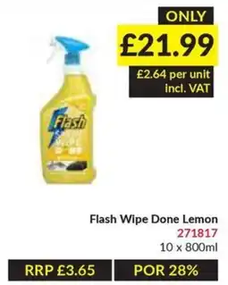 Musgrave MarketPlace Flash Wipe Done Lemon offer
