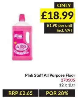 Musgrave MarketPlace Pink Stuff All Purpose Floor offer